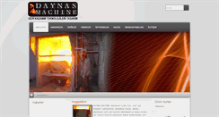 Desktop Screenshot of daynasmakina.com